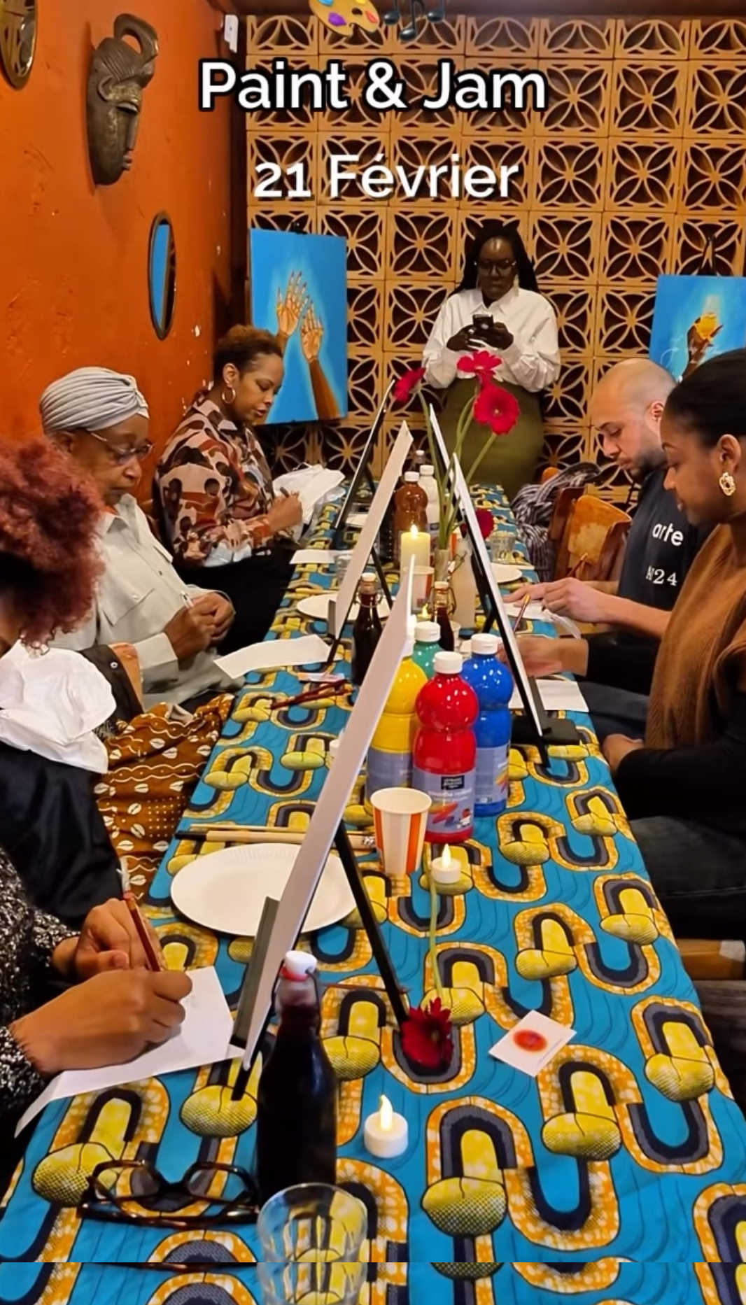 Paint & Jam — collaboration Massoda autour de la peinture en musique